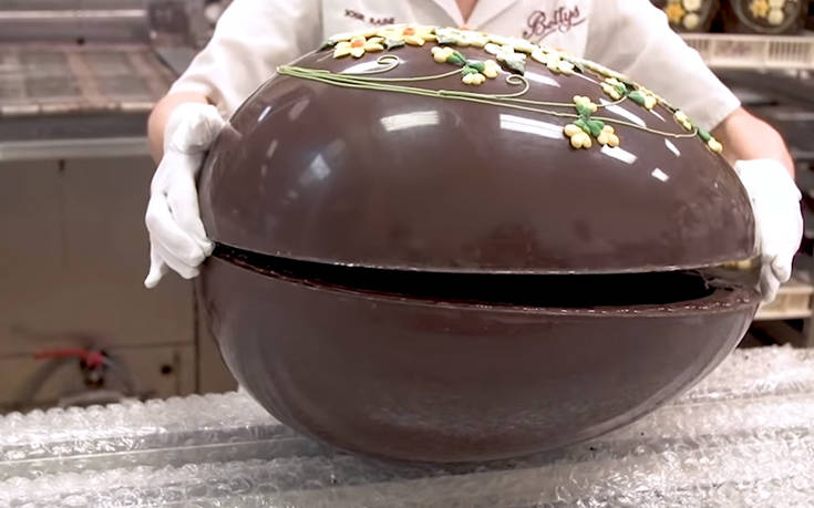Το σοκολατένιο αβγό που κοστίζει 530 ευρώ